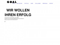 goal.ch Webseite Vorschau