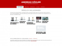 goegler-tischgestelle.de Webseite Vorschau
