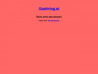 goehring.at Webseite Vorschau