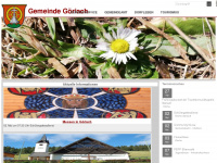 goeriach.at Webseite Vorschau