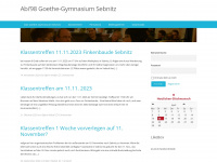 goethe-abi98.de Webseite Vorschau