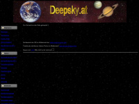 deepsky.at Webseite Vorschau