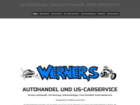 werners-autohandel.de Webseite Vorschau