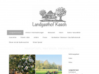 landgasthof-kasch.de Webseite Vorschau