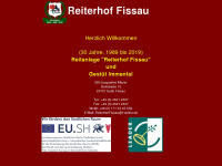 reiterhof-fissau.de Webseite Vorschau