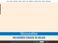 weisserhof.de Webseite Vorschau