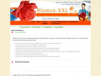 blumen-xxl.de Webseite Vorschau
