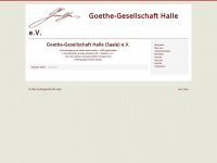 Goethegesellschaft-halle.de