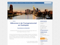 goetheplatzgyn.de Webseite Vorschau