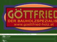 goettfried-holz.at Webseite Vorschau