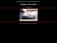 goettgens-automobile.de Webseite Vorschau