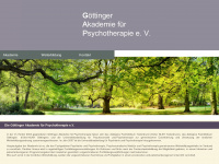 goettinger-akademie.de Webseite Vorschau
