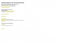 goettinger-appell.de Webseite Vorschau