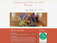 goettinger-yoga-schule.de Webseite Vorschau