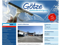 goetze-gebaeudereinigung.de Webseite Vorschau