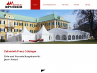 goetzinger-zelte.com Webseite Vorschau