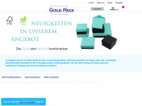 gold-pack.de Webseite Vorschau