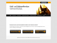 goldanalyse.de Webseite Vorschau