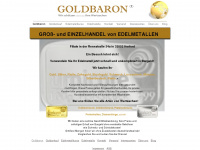 goldbaron.de Webseite Vorschau