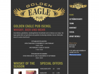 golden-eagle.at Webseite Vorschau