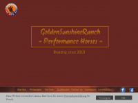 golden-sunshine-ranch.de Webseite Vorschau