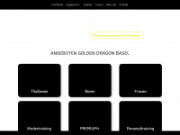 goldendragon.ch Webseite Vorschau