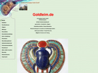 goldleim.de Webseite Vorschau