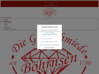 goldschmiede-boehrnsen.de Webseite Vorschau
