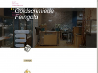 goldschmiede-feingold.de Webseite Vorschau