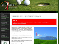 golf-ow.ch Webseite Vorschau