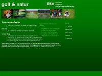 golf-und-natur.de Webseite Vorschau
