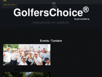 golferschoice.ch Webseite Vorschau