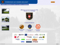 golfsenioren-oegs.at Webseite Vorschau