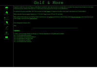 golfsoftware.de Webseite Vorschau