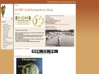 golfszene.ch Webseite Vorschau