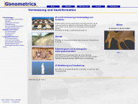 gonometrics.de Webseite Vorschau