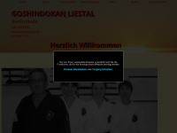 goshindokan.ch Webseite Vorschau