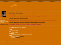 gosill.de Webseite Vorschau