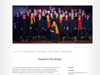 gospelchor-reutlingen.de Webseite Vorschau