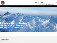 gotschnasport.ch Webseite Vorschau