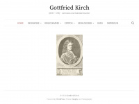 gottfried-kirch-edition.de Webseite Vorschau