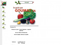 goumazsa.ch Webseite Vorschau