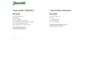 gourmador.ch Webseite Vorschau