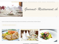 gourmet-restaurant.ch Webseite Vorschau
