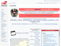 regiowiki.at Webseite Vorschau