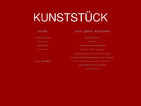 kunststueck.at Webseite Vorschau
