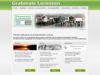grabmale-lorenzen.de Webseite Vorschau
