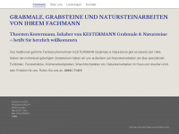 grabmale-kestermann.de Webseite Vorschau