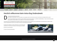 grabsteine-bug.de Webseite Vorschau