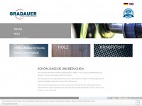gradauer.at Webseite Vorschau